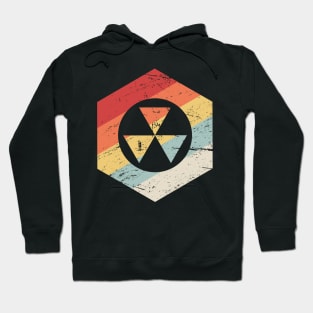 Retro Vintage Fallout Shelter Icon Hoodie